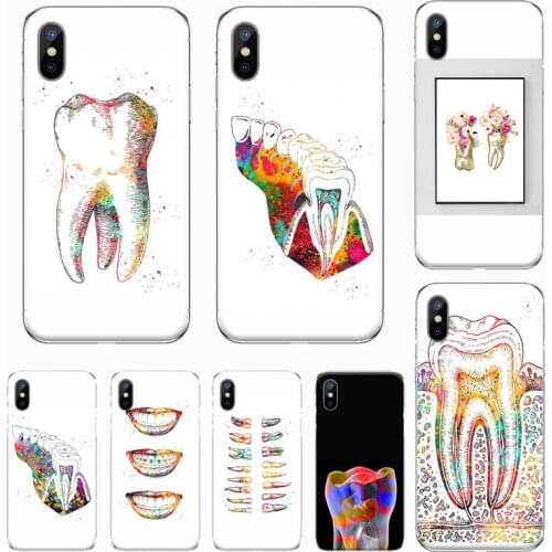 Dental Definitions Tooth Phone Case For iphone 12 5 5s 5c se 6 6s 7 8 plus x xs xr 11 pro max