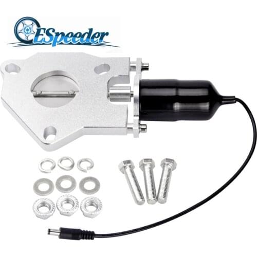 ESPEEDER 2 Inch Stainless Headers Y Pipe Electric Exhaust Cut Out Vavle Cut Out Kit Car Exhaust Modified Complete Installation
