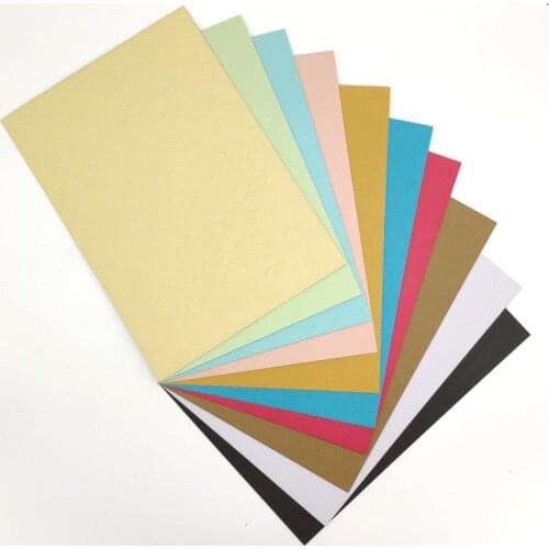 Fashion Office Stationary Dermatoglyph Paper 230gsm A4 Colored Embossed Cover Paper For Book