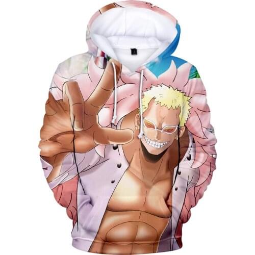 New One Pieces 3D Hoodie Fashion Anime Movie Men/women Sweatshirts autumn/winter Casual Long Sleeve Hoodie Boys Coat