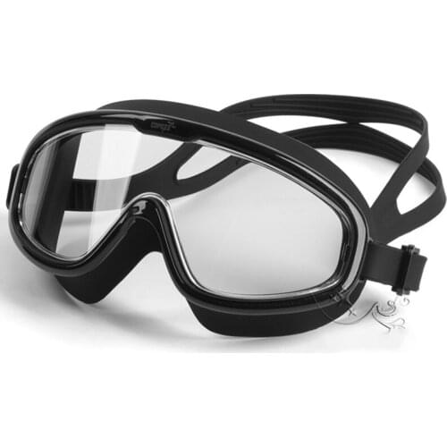 New Swimming Goggles Big Frame HD Waterproof Anti-fog Swimming Glasses Universial Diving Goggles Swim Eyewear