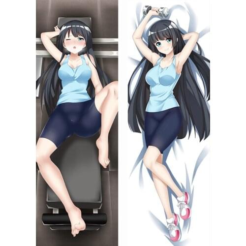 New Design 2 Way Tricot Anime Dakimakura Characters Sexy Girl Hugging Long Body Pillowcase