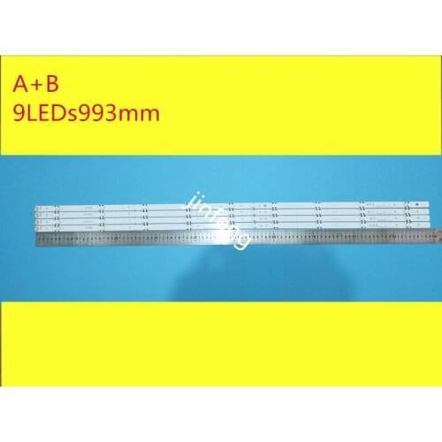 New kit) 8 PCS(4*A 4*B)LED backlight strip for LG TV 49UF6407 LGE_WICOP_49inch_UHD_REV06_A LGE_WICOP_49inch_UHD_REV06_B NC490DG