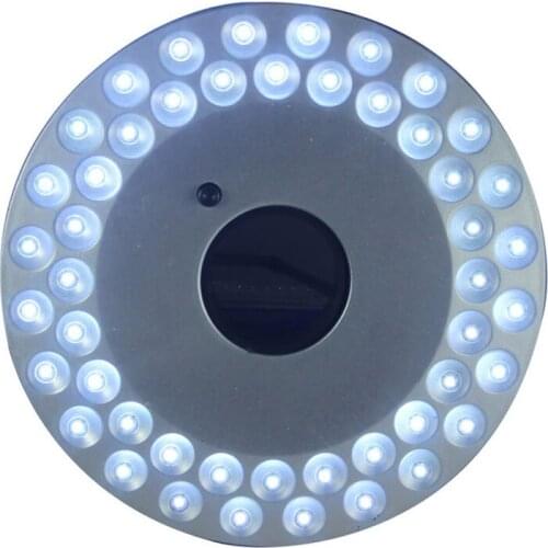 New Novel 48LED Outdoor Patio Umbrella Night White Lamp Pole Light Yard Garden Lawn Light