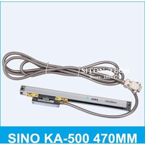 Free shipping SINO KA-500 470mm 5micron linear measure KA500 0.005mm 470mm linear transducer for boring machine milling machine