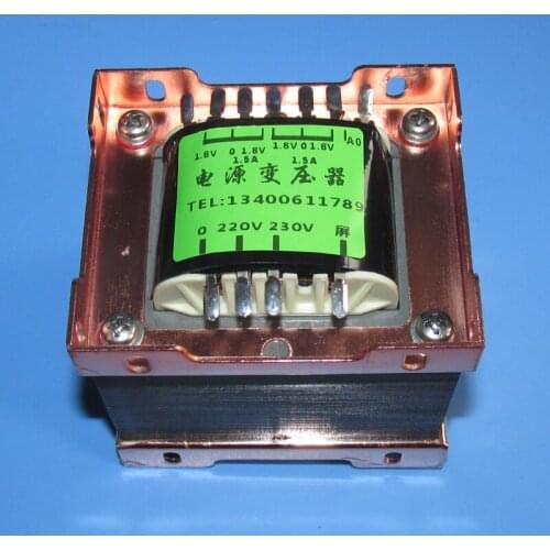 70W bile pre-stage power transformer, EI 76X45 iron core, dual high voltage output multiple sets of filament dual voltage