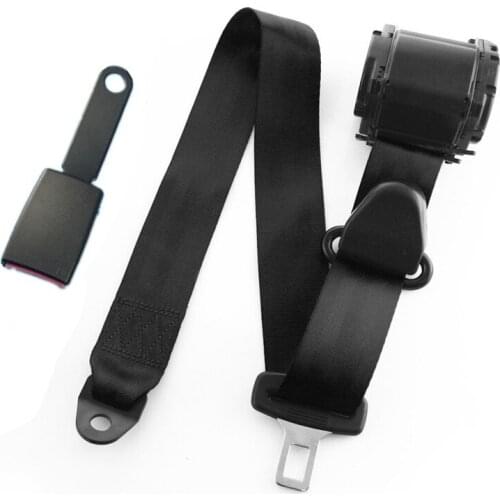3point Retractable Seat Belt Seatbelt Mount Adjustable Extender with Safety Buckle
