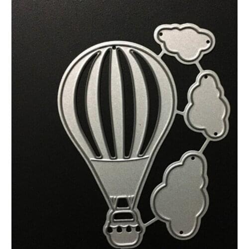 SCD048 Hot Balloon Metal Cutting Dies For Scrapbooking Stencils DIY Cards Album Decoration Embossing Folder Die Cutter Template
