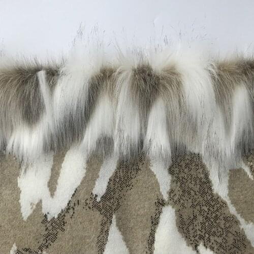 2 Size Jacquard Long Plush Fabric For Handmade Craft Home Textile Pillow Materials DIY Sewing Clothing Accessories