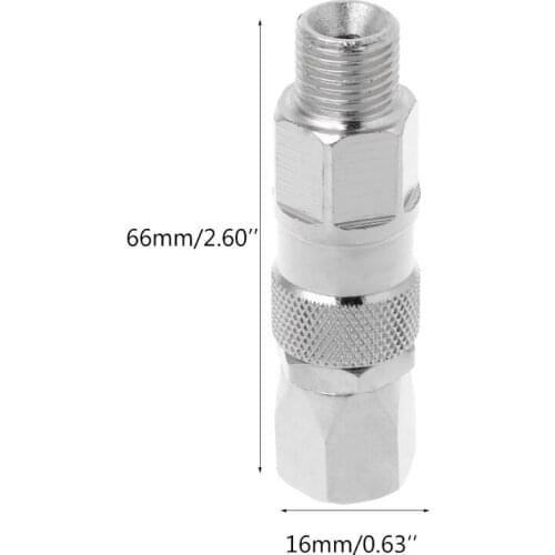 203F 1/4" Stainless Stell Airless Spray Hose Swivel Joint For Paint Guns Sprayers