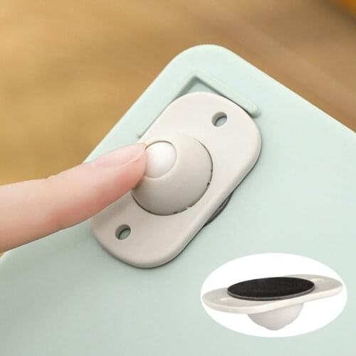 4pcs Pulley Self-adhesive Wheels Storage Box Swivel Casters Universal Furniture Wheel Directional Roller Furniture Casters
