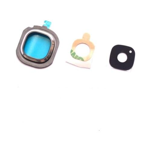 50PCS For Samsung Galaxy J5 J510 / J7 J710 2016 Rear Back Camera Glass Lens Cover With Holder Frame Replacement