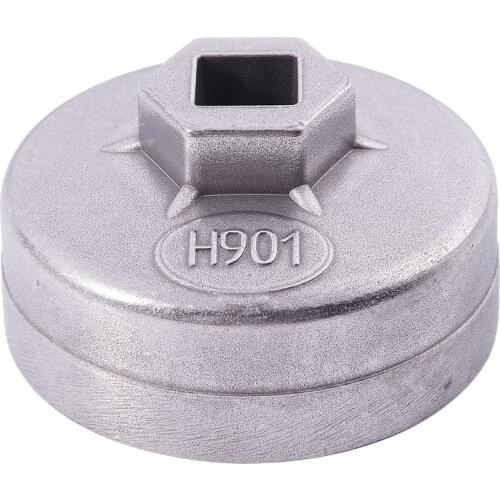 65mm 14 Flutes Oil Filter Cartridge Cap Wrench Tool Socket Remover