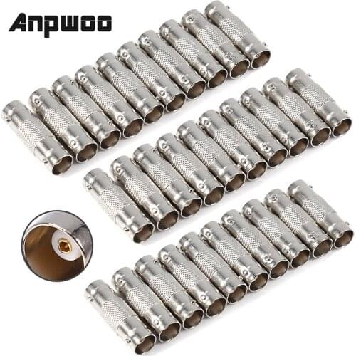 ANPWOO solderless female cctv BNC connector BNC injector for cctv system CCTV Camera Accessories
