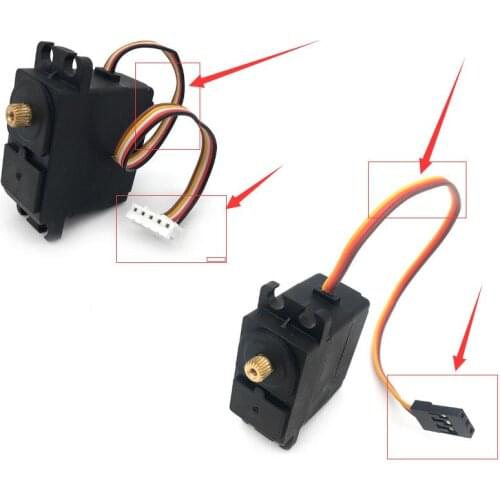 Feiyue FY-01 FY-02 FY-03 Subotech BG1506 BG1507 BG1508 BG1509 BG1513 RC Car spare parts 3line / 5 line Metal Steering gear servo