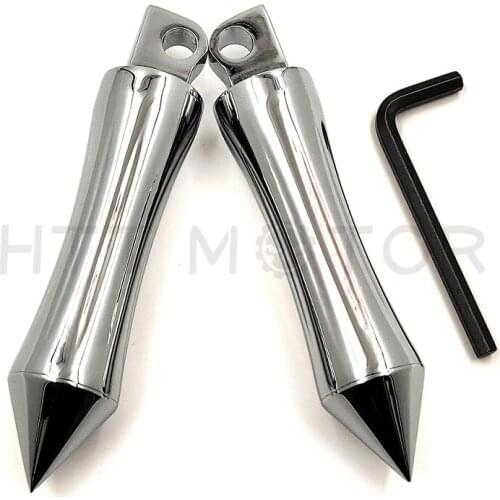 Aftermarket free shipping motorcycle parts FootPeg For Harley davidson w/ Male Mount Road King Sporster 883 1200 XL Touring