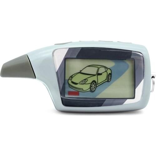 LCD Remote Control Key Fob For Russian Vehicle Security 2 Way Car Alarm System Scher Khan M5 Scher-khan Magicar 5