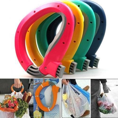 Bag Grips One Trip Grip Shopping Grocery Bag Kitchen Tool Gift Baskets Holder Handle Carrier Lock Labor Saving Tool
