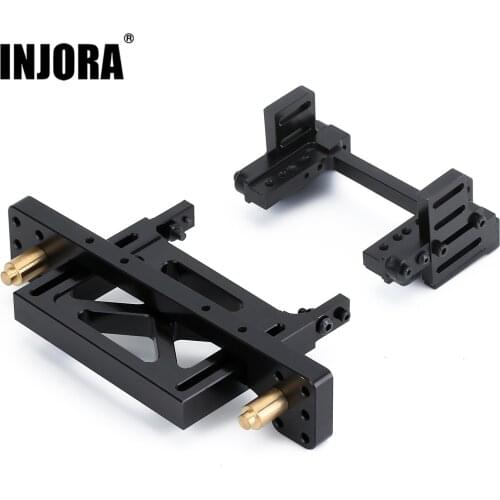 INJORA RC Car Metal Servo Stand Shell Mount for 1/10 RC Crawler Axial SCX10 90046 LC80 Land Cruiser Body Shell