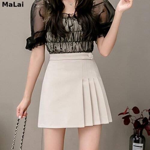 Женские плиссированные юбки Malai China At AliExpress