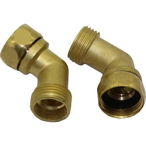 3/4' copper elbow connector garden quick connector Transform the connector fitting garden hose brass