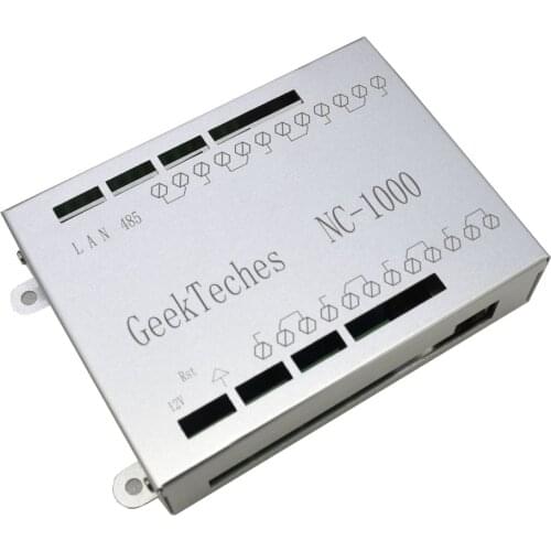 NC-1000 Ethernet RJ45 TCP/IP WEB Remote Control Board With 8 Channels Relay Integrated 250VAC 485 Networking Controller