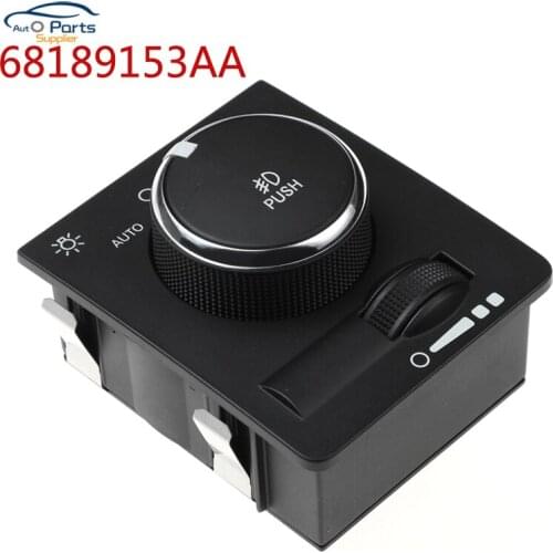 NEW 68189153AA For 2013-2018 Dodge Ram WITHOUT FOG LIGHTS HEADLIGHT LAMP SWITCH 68146506AA 68269911AA
