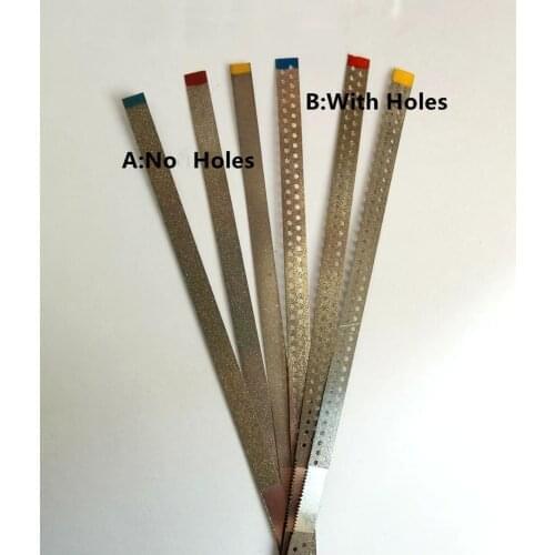 20Pis/lot Dental Metal Polishing Finishing Stick Finisher Adjacent Emery Bars Strip Single Side of Diamond Sanding Surface 150MM