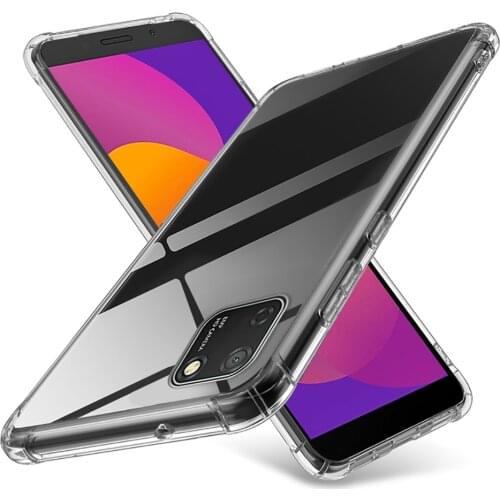 Transparent Silicone case for huawei honor 9S bumper Anti fall clear soft cover for honor 9 S s9 on honor9 s huawe hono 9S coque