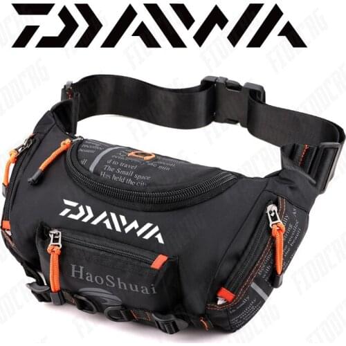 Daiwa Multicolor Waist Packs Waterproof Running Fishing Bag Outdoor Belt Bag Riding Mobile Phone Fanny Pack Gym Belt Bags