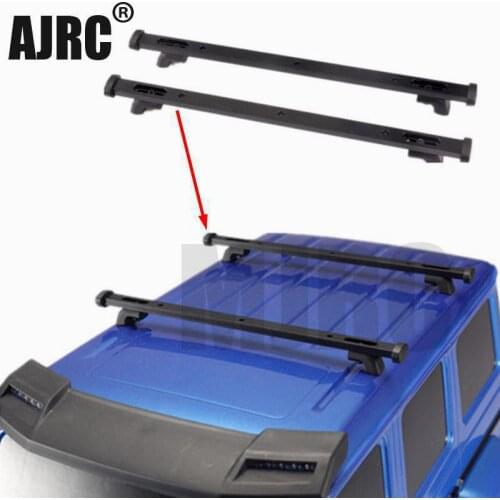 1:10 RC Car Roof Fixing Rail for TRX4 Bronco G500 TRX6 G63 Blazer Axial jeep SCX10 RC4WD d90 d110 RC Crawler Car Parts Roof rail