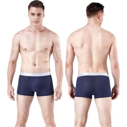 Mens Underwwear Modal Graphene Mens Boxers Particle Massage Boxershorts Men Underpants Calecon Homme panties Shorts Man Male