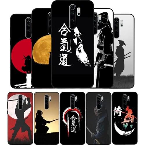 Japan aikido Judo Phone Cover For Xiaomi Redmi note 9S 8T 7 6 5 4 Pro for redmi 4A 4X 5 Plus Soft Silicone Case Fundas