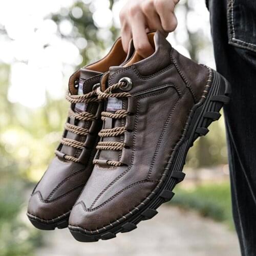 Winter Brand Mens Boots Plush Warm Mens Winter Boots Fur Comfortable Mens Snow Boots Fashion Designer Mens Sneakers 38-48