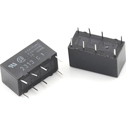 5Pcs/lo G5V-2-12VDC OMRON Signal realys POWER relay 12VDC 2A 250VAC 8pin G5V G5V-2 DC 12V DC12Vt Wholesale