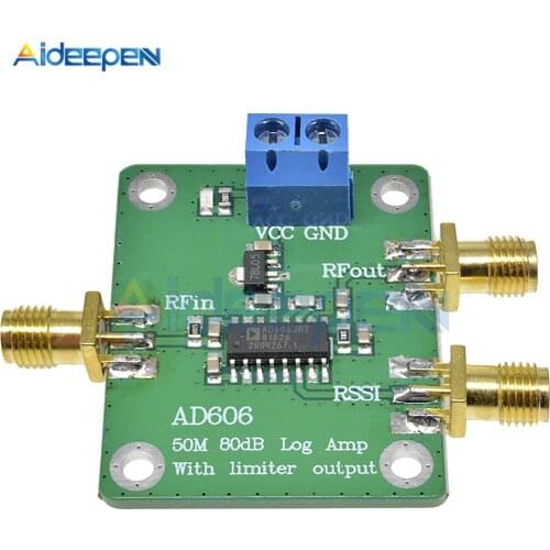 Ad606 Demodulating Logarithmic Amplifier Module Logarithmic Detector 80Db Low Power Log Output Board Support Limiter Output