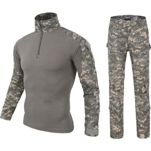 Army Clothing Tactical Military Uniform Frog Camouflage Suit Us Army Woodland Clothing Set Air Permeability Wear Resistance