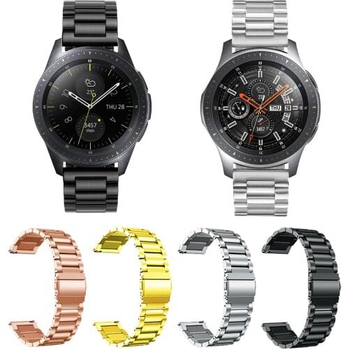 Compatible with Samsung /HUAWEI Quick Release Stainless Steel Metal Replacement Bracelet Wrist Band 20mm 22mm