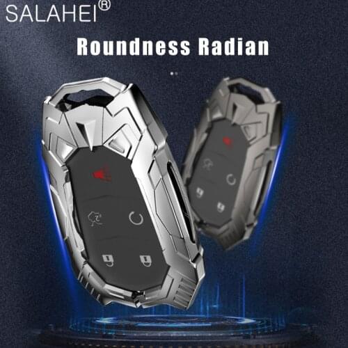 Zinc Alloy TPU Car Key Case Cover For Cadillac ESV Escalade CTS XTS ATS ATS-L XLS SRX 2015 XT4 XT5 CT6 28T CTS-V SRX Stylish