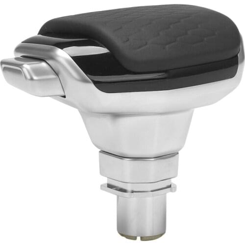 Car Automatic Transmission Gear Shift Head, for Land Rover Freelander 2 2007-2015 Leather Gear Shift Knob