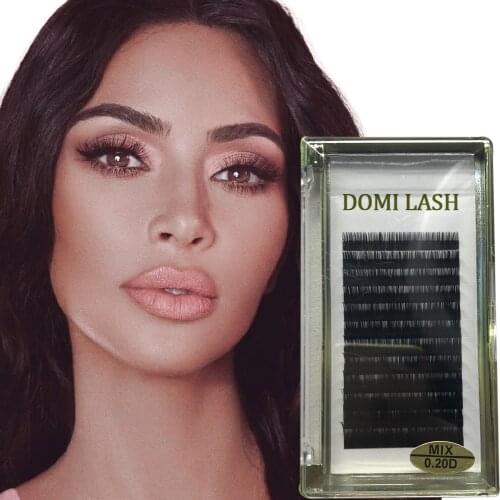 Individual Eyelash Extension Supplies False Professional Faux Mink Eyelashes Extensions Russian Volume Lashes Cashmere Lash