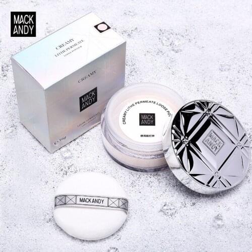Creamy Light Loose Powder Finishing Face Powder Oil-control Long-lasting Concealer Waterproof Network Red Student