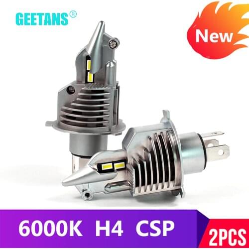 H4 9003 HB2 LED headlight bulbs 80W 16000LM 12V 24 Vdiode lamps LED H4 for cars high beam dipped beam auto grade CSP chips CJ