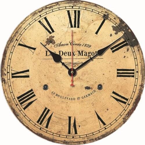 Cross-Border Hot Selling Hot Selling Products Vintage Hanging Clock Creative Clock Amazon Decorative Pocket Watch