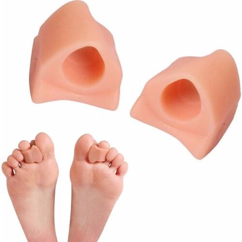 Corrector Toe Protector Separator Protector Straightener Silicone Thumb Relief Protector Nail Foot Care Toe Tools