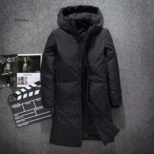 Men Warm Thick Winter Cotton Jacket Men Clothing Top Quality X-Long Male Cotton Coat M-4Xl