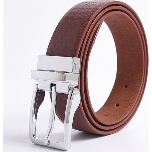 Mens Fashion Waist Belts Faux Crocodile Pattern Cow genuine TOP Leather Luxury Male Designer Pin Buckle Belt Accessories