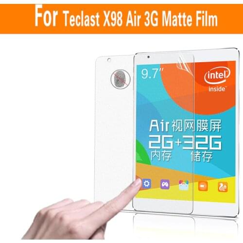 Best front Anti-Glare screen protector matte film For Teclast X98 Air 3G 9.7" tablet anti-fingerprint screen protective films