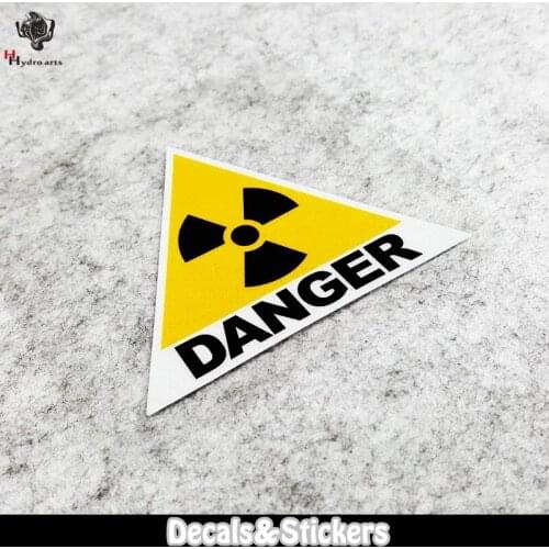 NO.LN206 DANGER Warning Mark 3M MOTO GP Racer Reflective Sticker Car Sticker Decals Racing Stickers Motorcycle Bike