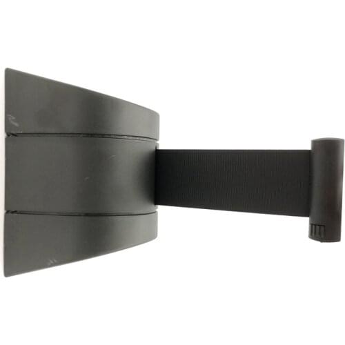 Max 5m/10m Belt Length Wall Mounted Retractable Belt Ribbon Barrier with Striped Caution Belt for Separated Region Crowd Control